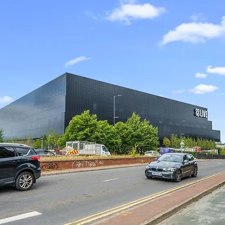 Modern Spacious 2Bedroom Apartment Great! Location By Etihad Mancity Stadium& Coop Live Arena Manchester Exterior photo