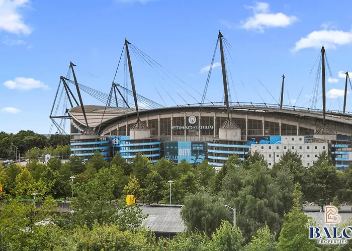 Modern Spacious 2Bedroom Apartment Great! Location By Etihad Mancity Stadium& Coop Live Arena